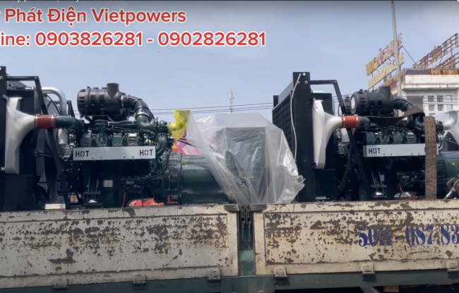 Lắp đặt máy phát điện Hyundai 650kVA
