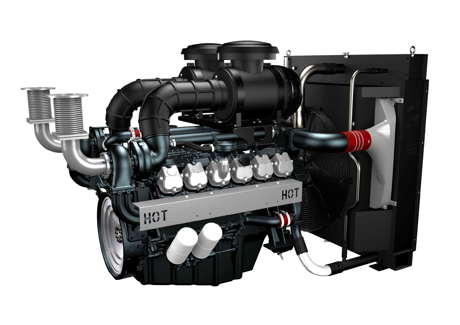 Động Cơ Diesel Hyundai DP222LB