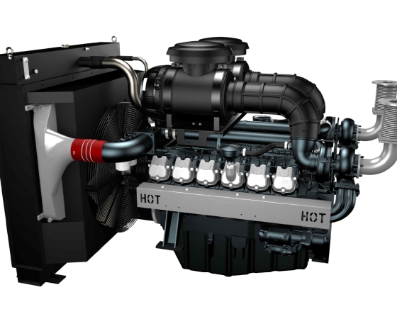 Động Cơ Diesel Hyundai DP222LC